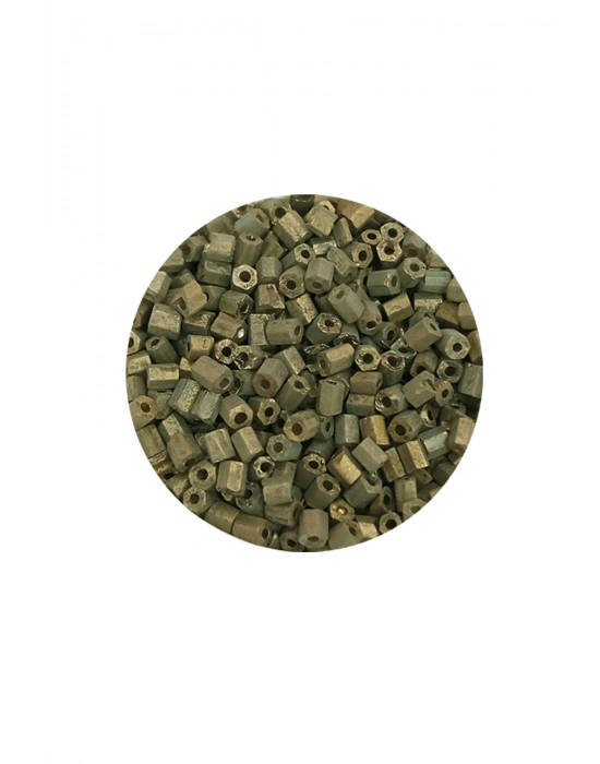 Kesme Cam Boncuk 2mm - 20 Gram - Mat Asker Yeşili -BNC317