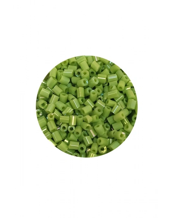 Kesme Cam Boncuk 2mm - 20 Gram - Yeşil -BNC325