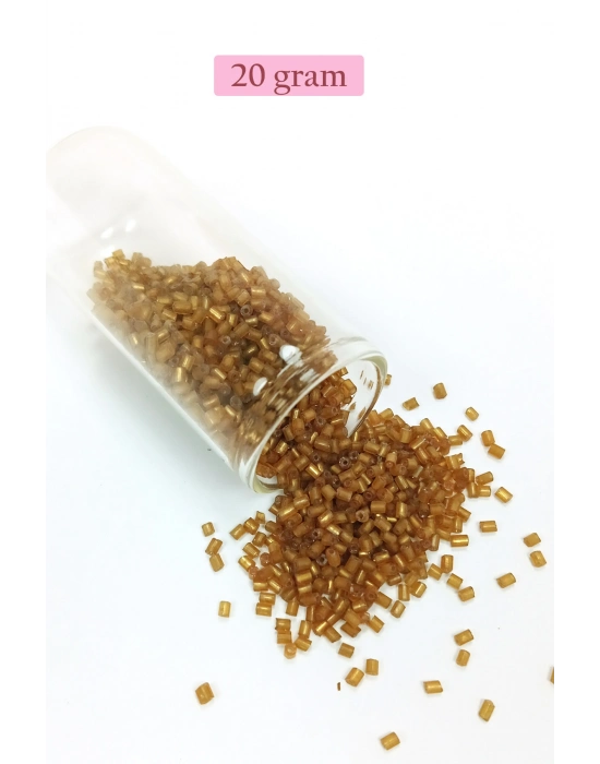 Kesme Cam Boncuk 2mm - 4 Renk - Toplam 80 Gram - BNC435