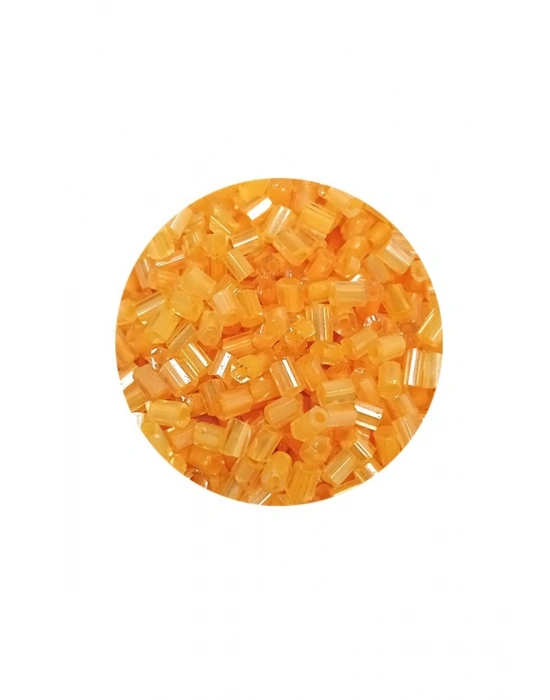 Kesme Cam Boncuk 2mm - 60 Gram - Şeffaf Açık Sarı - BNC383