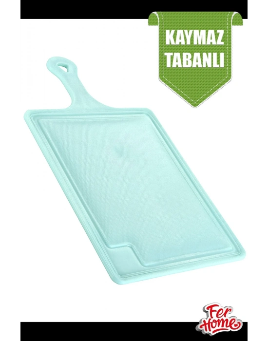 Kesme Tahtası Kaydırmaz Plastik Kesme Sunum Tahtası Pratik Kesim Panosu 165x315 Mm Royaleks-FR-105