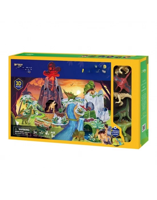 Kids Dinozor Oyun Seti 3D Puzzle