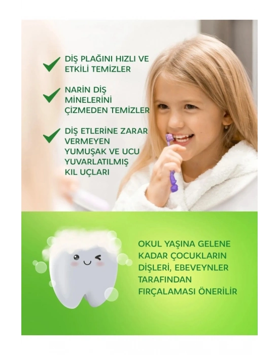 .Kids Ekstra Soft Diş Fırçası 3-7 Yaş