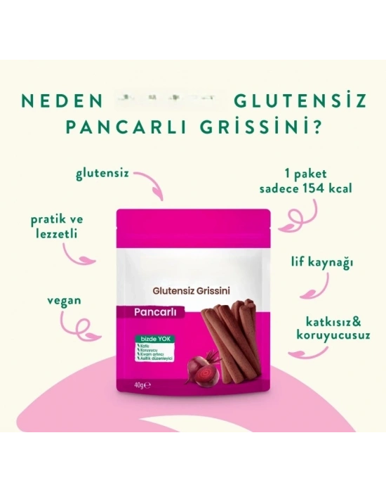 Kids Organik Pancarlı Grissini 40 Gr