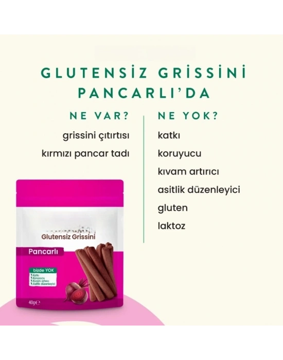 Kids Organik Pancarlı Grissini 40 Gr