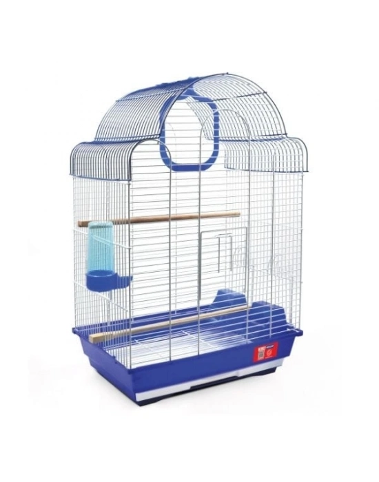 Kiki Excellent Dekoratif Muhabbet Kuşu Kafesi Renkli 64x43x32 Cm