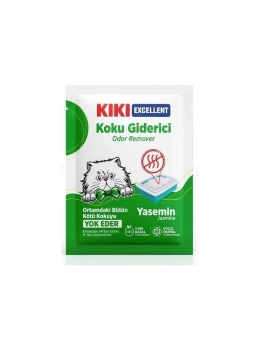 Kiki Excellent Kedi Kumu Koku Giderici 25 Gr Yaseminli