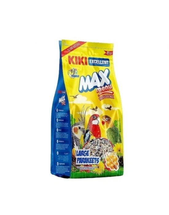 Kiki Excellent Max Menu Ballı Büyük Pareket Kuş Yemi 1 Kg