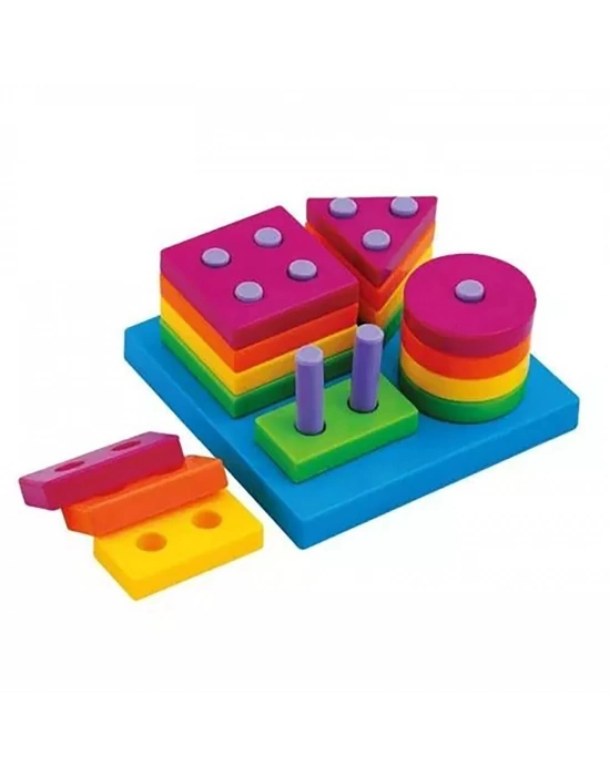 Kiki Geometrik Şekiller Bulmaca AE-1410