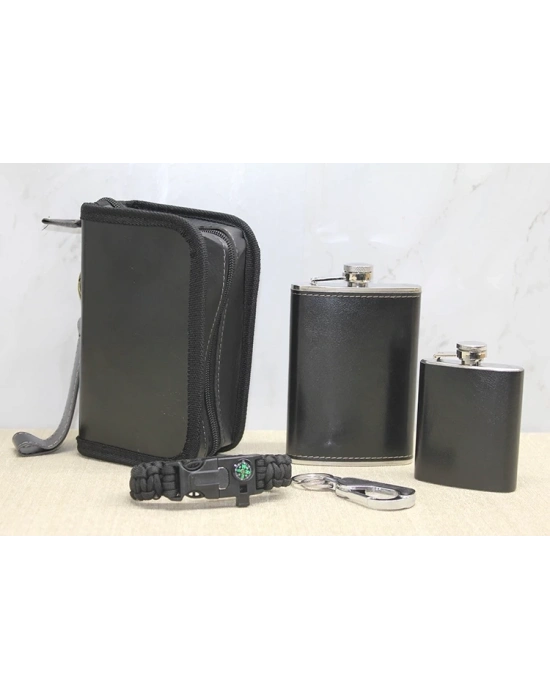 Kılıflı 2li Matara Seti Alk3941