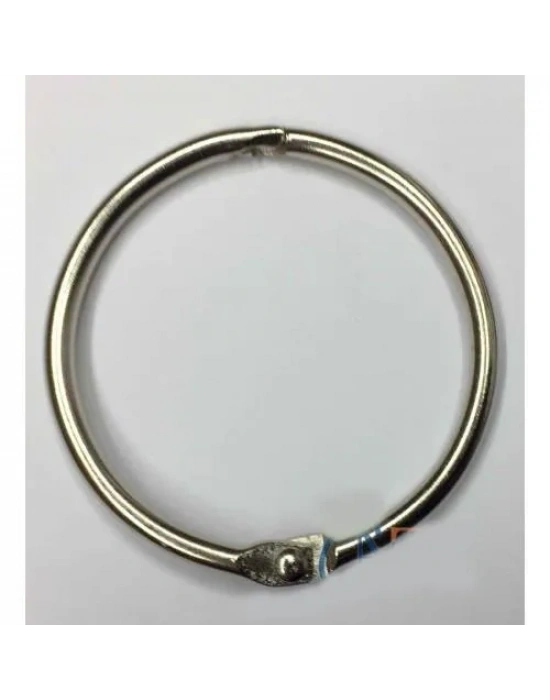 Kilitli Yuvarlak Halka, 4cm - 100 Adet