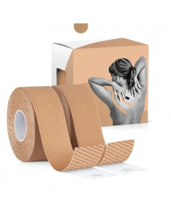 Kinezyo Ağrı Bandı 2.5 cm X 5 m Ten Rengi
