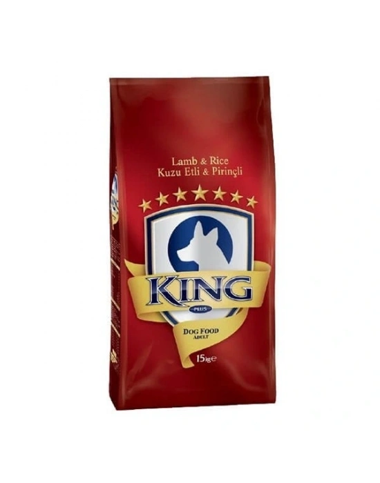 King Kuzu Etli Yetişkin Köpek Maması 15 Kg