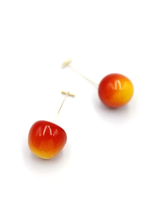 Kiraz Küpe - ÇOK RENKLİ