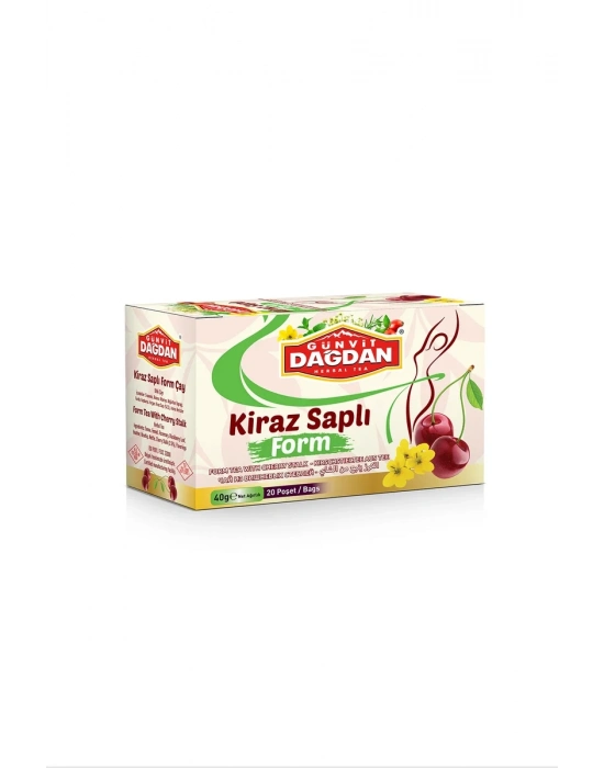 Kiraz Saplı Form Çayı  Bardak Poşet 20’li