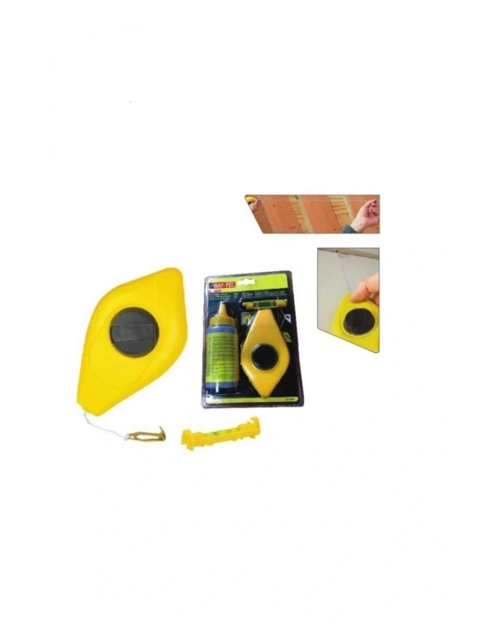 Kırmızı Boyalı Çırpı İpi 30m