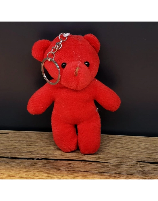 Kırmızı Hediyelik Kese İçinde Ayıcık