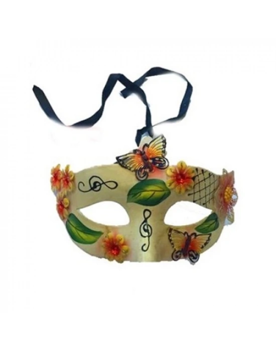 Kırmızı Kelebek Parti Maskesi