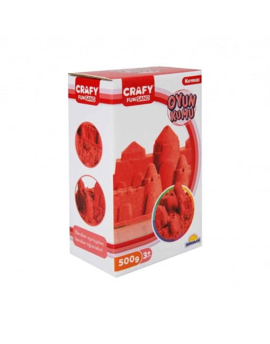 Kırmızı Kinetik Kum 500 g