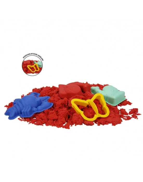 Kırmızı Kinetik Kum 500 g