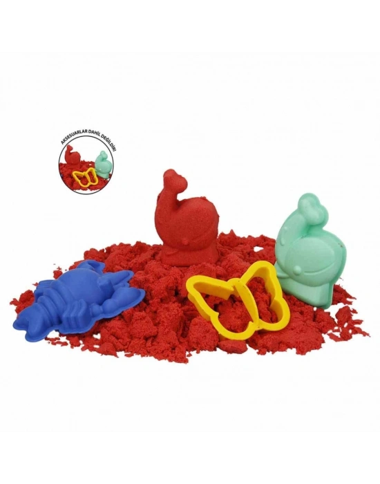 Kırmızı Kinetik Kum 500 g