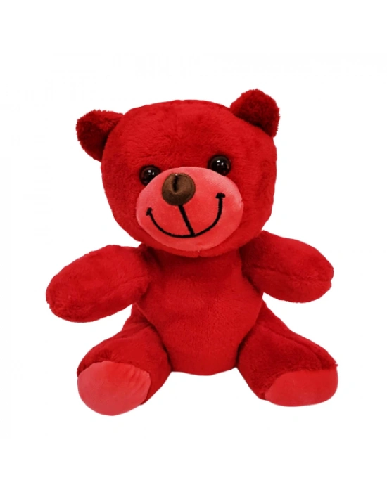 Kırmızı Peluş Oyuncak Ayıcık