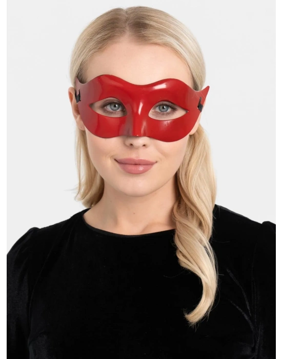 Kırmızı Renk Masquerade Kostüm Partisi Venedik Balo Maskesi