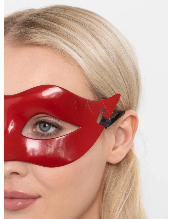 Kırmızı Renk Masquerade Kostüm Partisi Venedik Balo Maskesi