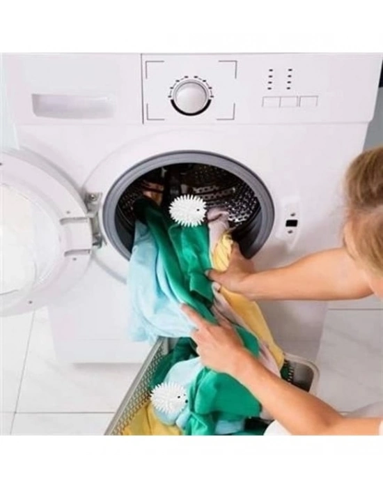 Kirpi Tasarımlı Çamaşır Tüy Toplama Topu