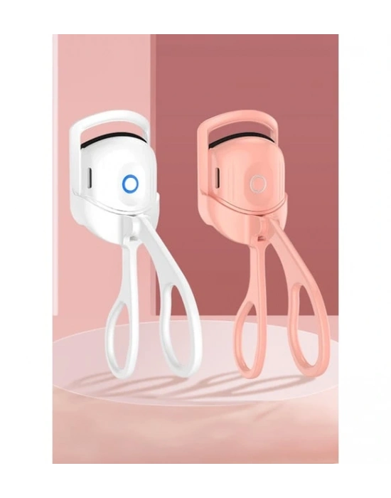 Kirpik Kıvırıcı Isıtıcılı Kirpik Kıvırıcı Sabitler Kıvırır Şekillendirir - Şarjlı