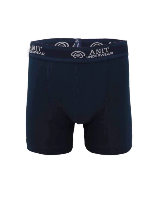 Kısa Paça Likralı Erkek Boxer Siyah - 1115A