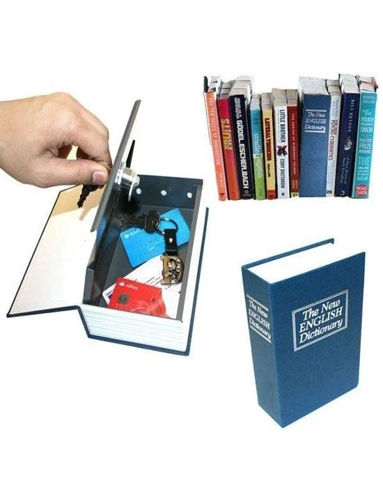 Kitap Görünümlü Gizli Kasa