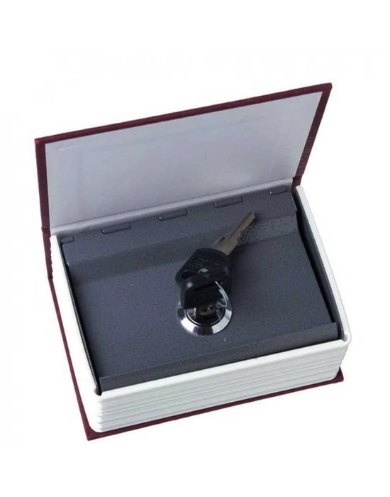 Kitap Şeklinde Mini Boy Kilitli Kasa Ve Kumbara