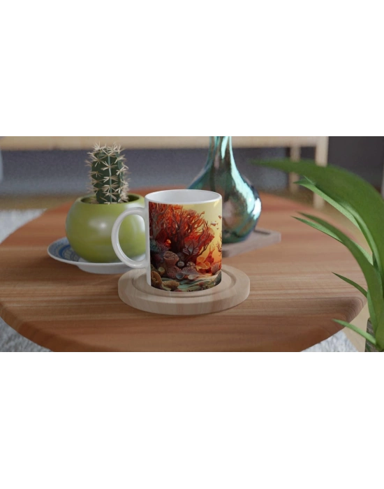 Kızıl Mercan Ormanı Kupa Bardak