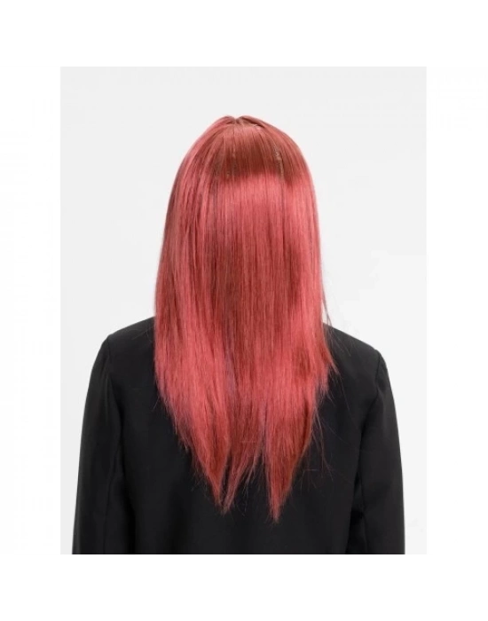 Kızıl Renk Düz Kesim Peruk
