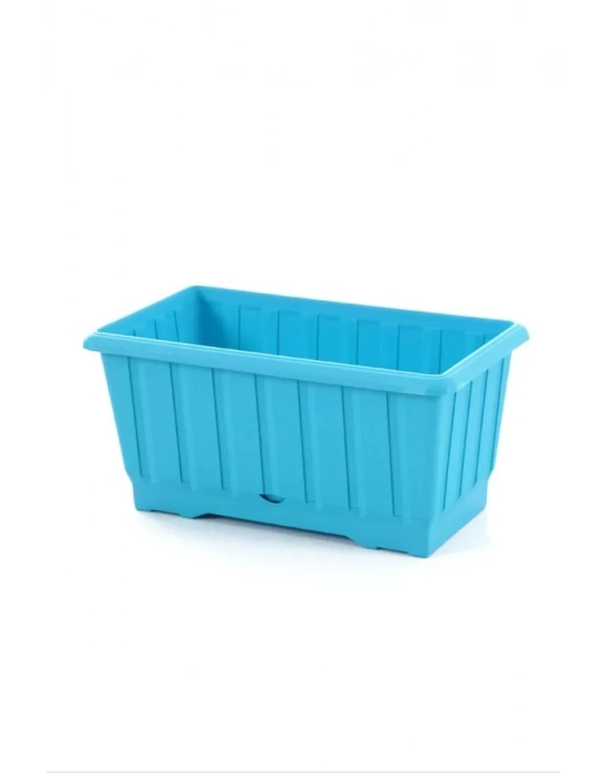 Klasik Balkon Çiçek ve Bitki Saksısı No:1 - 4.3 Litre Royaleks-S231