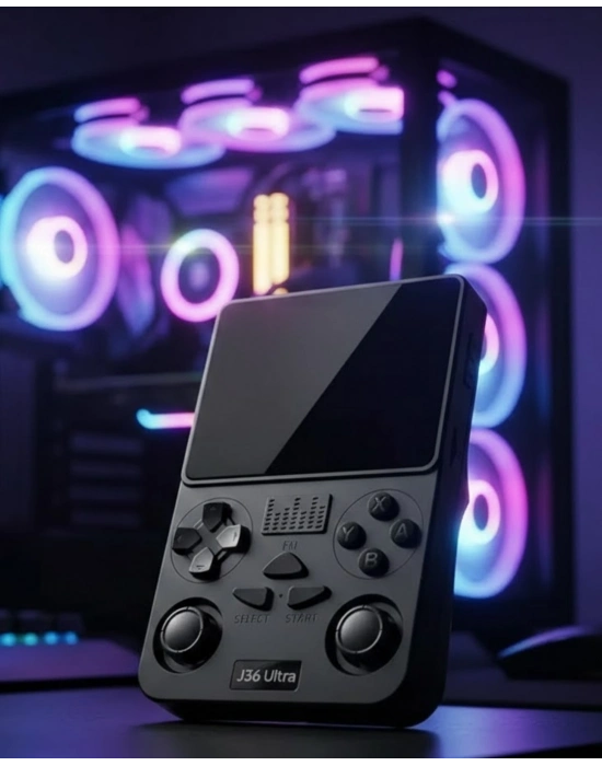 ® Klasik Oyunlar İçin Taşınabilir Retro Konsol HD Görüntü