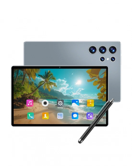 Klavyeli Android Tablet 1TB Hafıza 16GB RAM Kalem ve Kılıf Hediyeli