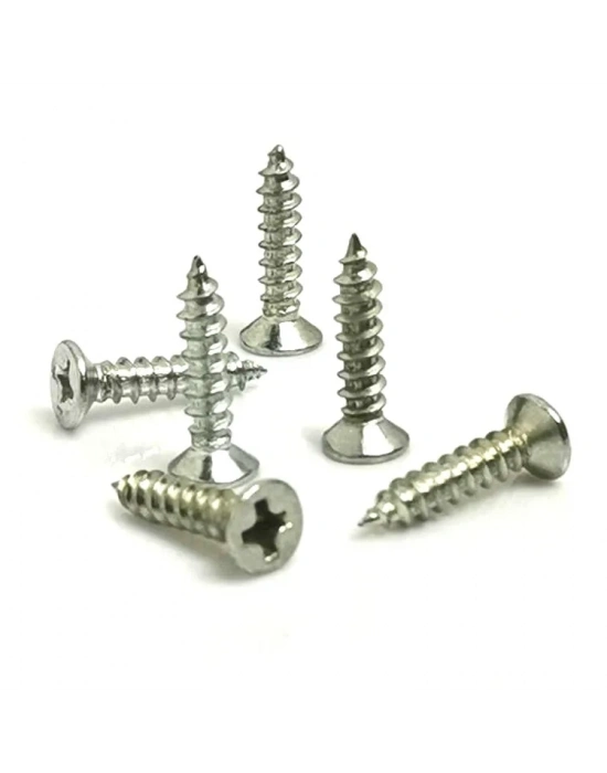 Klips, Menteşe, Ayak, Ağaç, Sunta Vidası 3x13 Mm - Nikel 1000 Adet