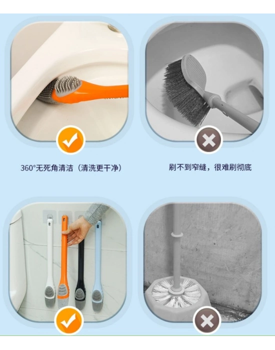 Klozet Detay Temizlik Fırçası Seti