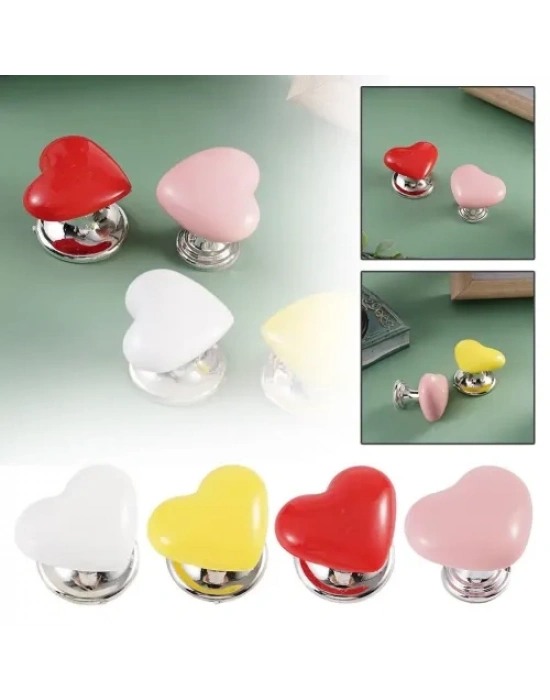 Klozet Sifon Tuşu Kalp Tasarımlı