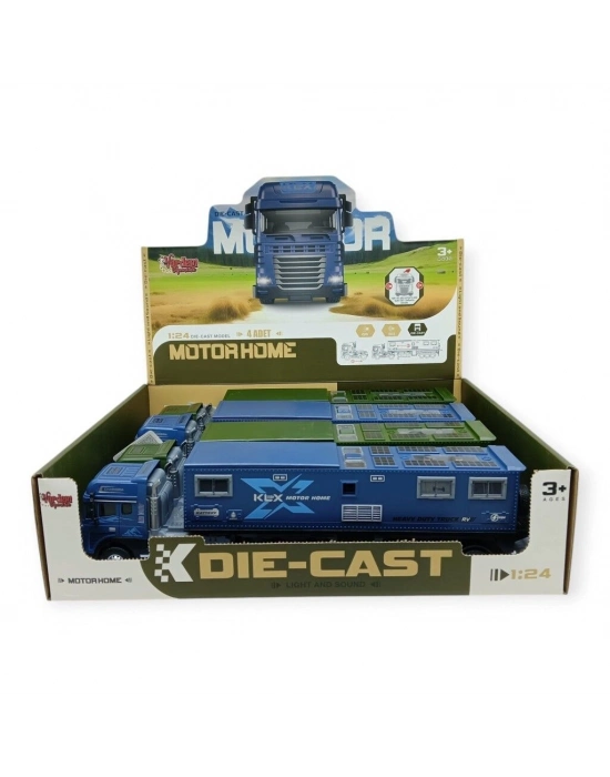 KLX800-24- SESLİ IŞIKLI KARAVAN DORSELİ TIR 2AST4