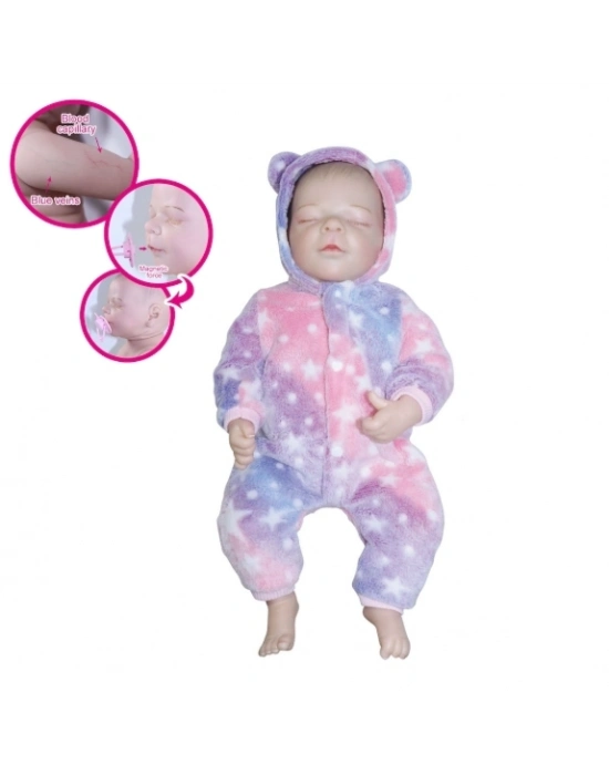 ® KNG-901-3,5902-1,4 KUTULU 43CM GERÇEKÇİ BEBEK -VRD