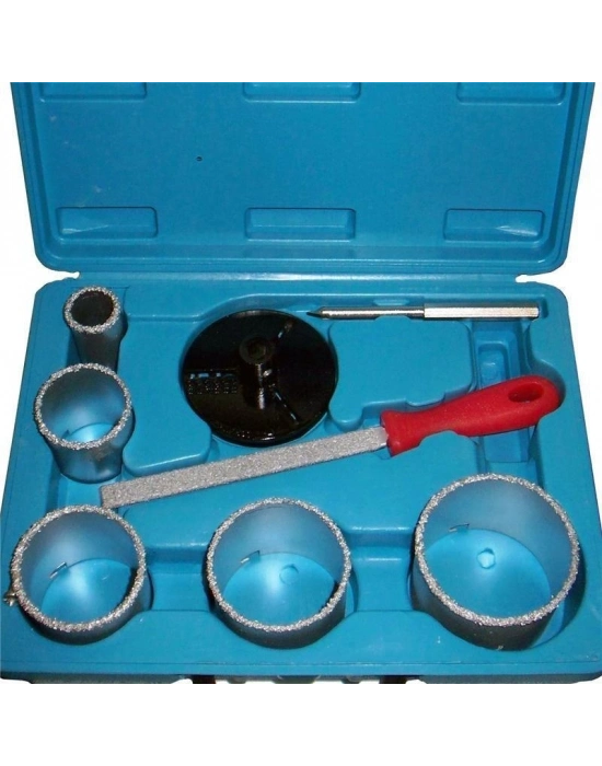 ® Knisaw 51598 Karpid Uçlu Delik Testere Panç Seti 5 Parça