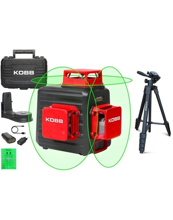 ® KOBB KBL34GTP 40 Metre Otomatik Hizalama Yeşil Lazer