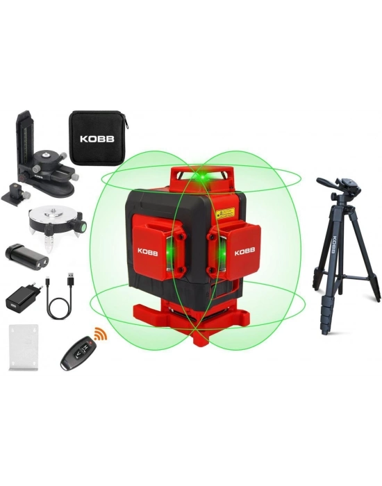 ® KOBB KBL35GTP 40 Metre Otomatik Hizalama Yeşil Lazer