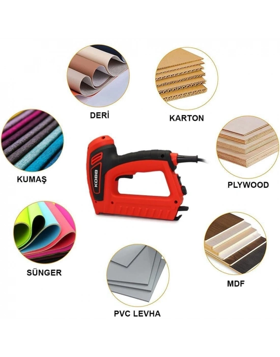 KOBB KBZ200 Elektrikli Zımba-Çivi Çakma Makinası