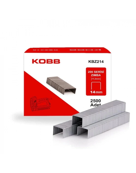 Kobb KBZ214 14 mm 2500 Adet Zımba Teli