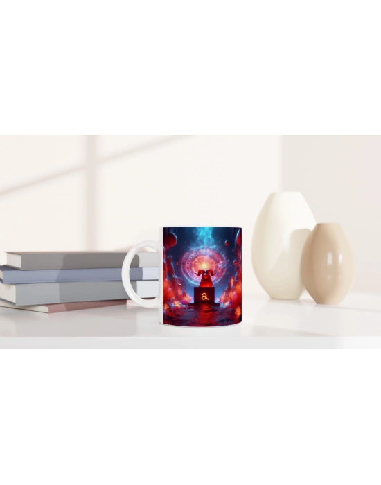 Koç Burcu Baskılı Kahve Kupası - Astral Denizaltı Dünyası Vs2