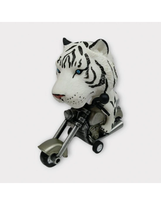 Koca Kafalı Sürücü Hayvan Figür - Kaplan